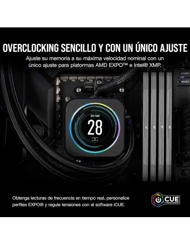 RAM Corsair Vengeance DDR5 16GB 6000MHz CL38 AMD EXPO Gris