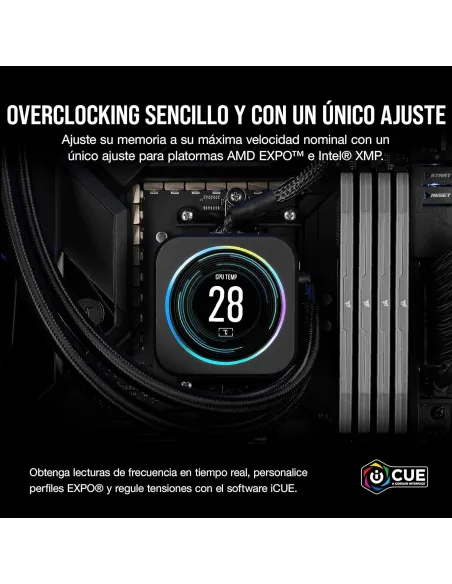 RAM Corsair Vengeance DDR5 16GB 6000MHz CL38 AMD EXPO Gris
