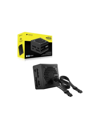 Corsair RM850e Fuente de alimentación ATX 3.1 de bajo ruido con ThermalProtect y cable de 12 V-2x6 (UE)