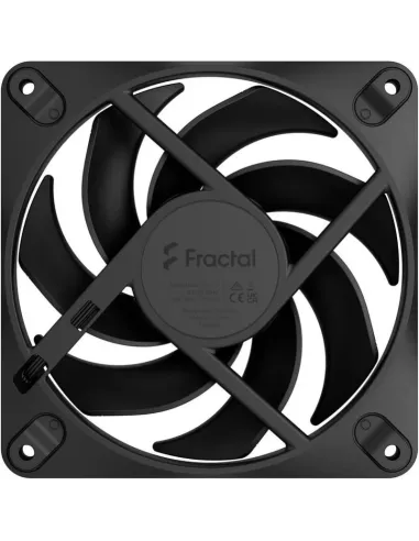 Fractal Design Dynamic 3 de 120mm Negro Ventilador de Caja silencioso