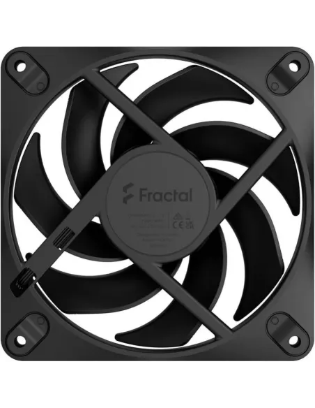 Fractal Design Dynamic 3 de 120mm Negro Ventilador de Caja silencioso