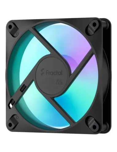 Ventilador Fractal Dynamic 3 12 Reverse RGB Black 120 mm