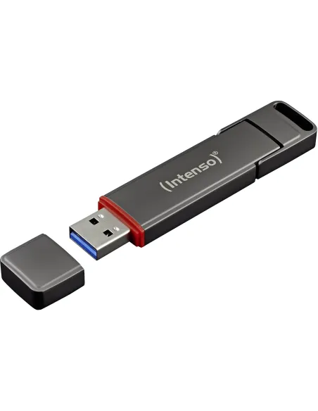 SSD externo Intenso UX100 250GB USB-C y USB-A, 500 MB/s