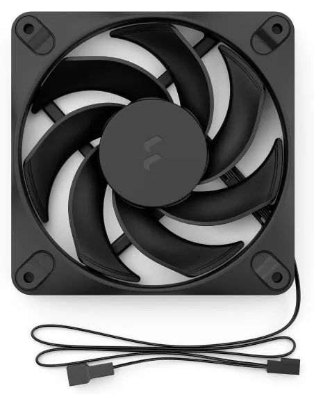 Fractal Design Dynamic 3 12 Reverse Black - ventilador PWM