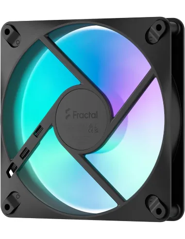Ventilador Fractal Design Dynamic 3 14 RGB Triple Pack Negro