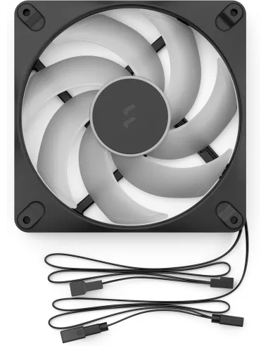 Ventilador Fractal Design Dynamic 3 14 RGB Triple Pack Negro