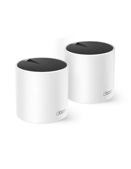 TP-Link Deco X55 Sistema Mesh WiFi 6 Doble Banda AX3000 Kit 2 Unidades