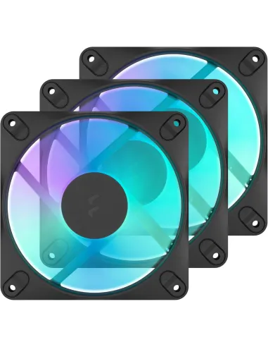 Fractal Design Dynamic 3 12 RGB Triple Pack Negro