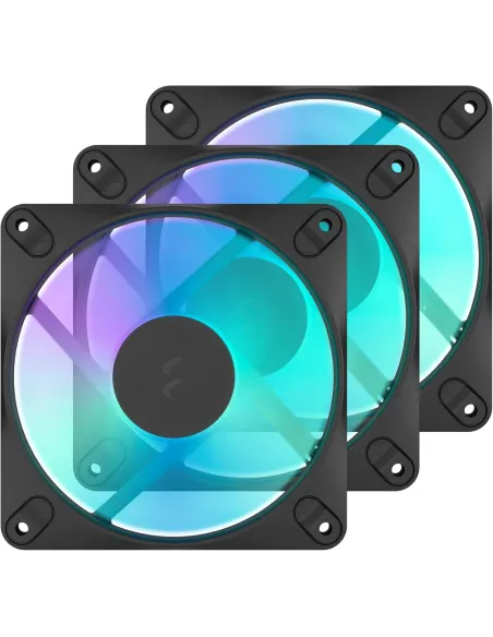 Fractal Design Dynamic 3 12 RGB Triple Pack Negro