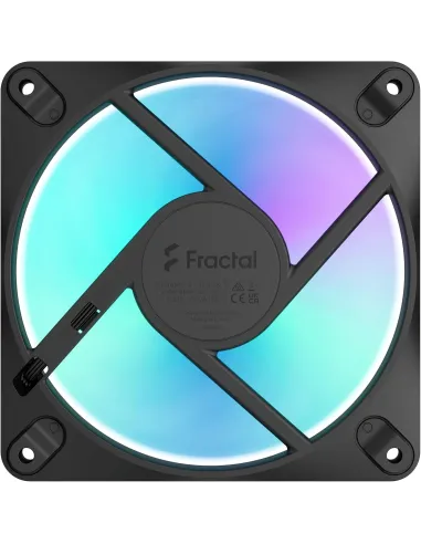 Ventilador Fractal Design Dynamic 3 12 RGB Triple Pack Negro