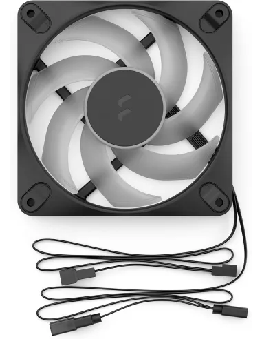 Ventilador Fractal Design Dynamic 3 12 RGB Triple Pack Negro