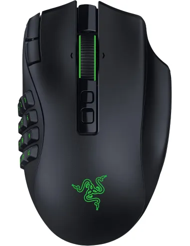 Razer Naga V3 Pro Ratón inalámbrico para juegos MMO con placas laterales intercambiables