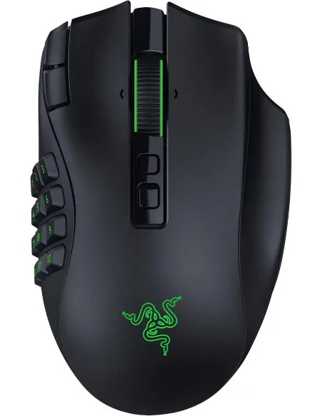 Razer Naga V3 Pro Ratón inalámbrico para juegos MMO con placas laterales intercambiables