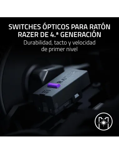 Razer Naga V3 Pro: ratón MMO modular inalámbrico, 23 botones