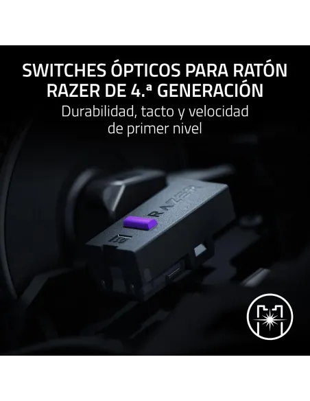 Razer Naga V3 Pro: ratón MMO modular inalámbrico, 23 botones
