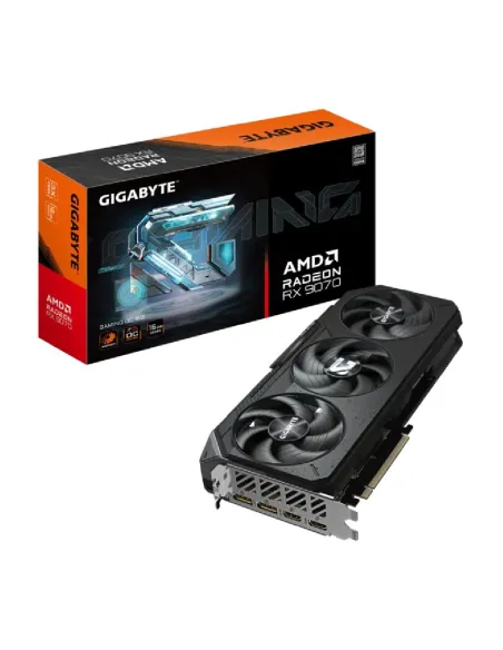 Gráfica Gigabyte AMD Radeon RX 9070 GAMING 16GB GDDR6 FSR 4
