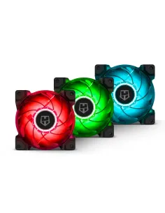 Nox Hummer H-SYNC Pack 3 Ventiladores RGB 120mm-956336
