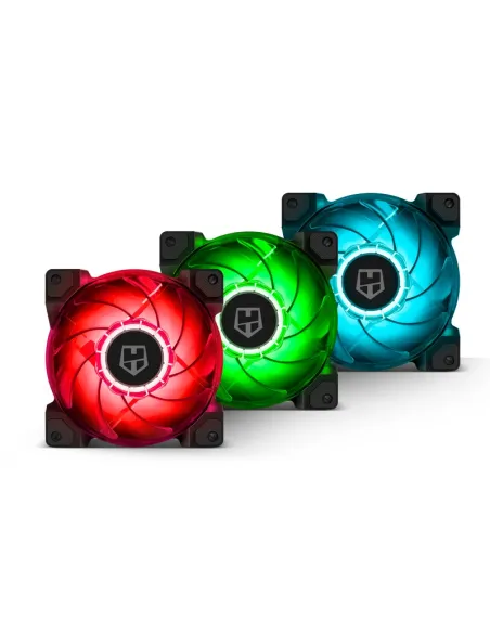 Nox Hummer H-SYNC Pack 3 Ventiladores RGB 120mm