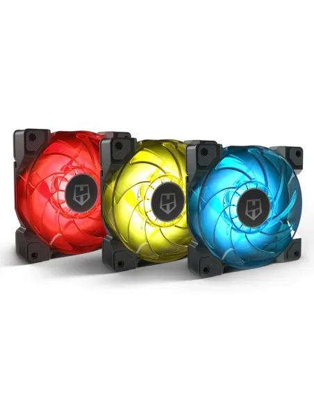 Nox Hummer H-SYNC Pack 3 Ventiladores RGB 120mm para caja