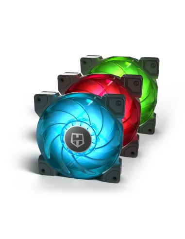 Nox Hummer H-SYNC Pack 3 Ventiladores RGB 120mm para caja
