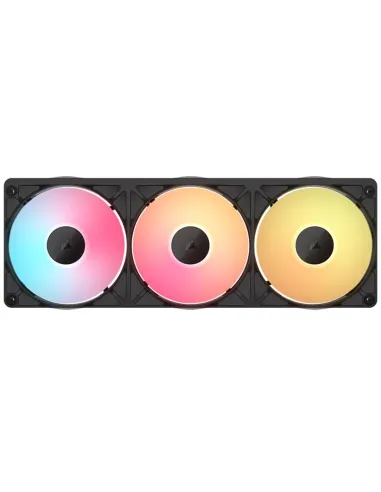 Ventiladores Unificados Corsair iCUE LINK RX360 II RGB Negro