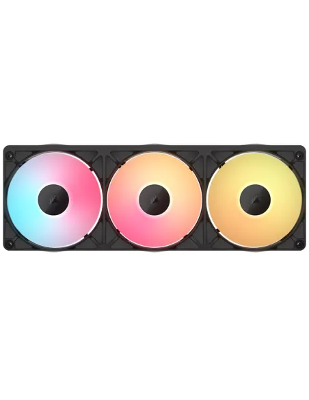 Ventiladores Unificados Corsair iCUE LINK RX360 II RGB Negro