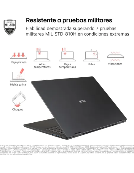 Portátil LG Gram 17Z90TL-G.AU88BN de Intel Core Ultra 7 258V