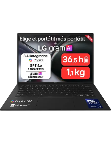 LG gram 14Z90U-G.AU85BN Intel Core Ultra 7 355/32GB/512GB SSD/14" W11 Home