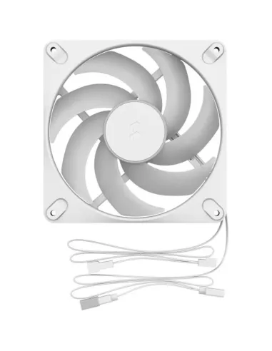 Ventilador Fractal Dynamic 3 14 PWM RGB 140 mm Blanco