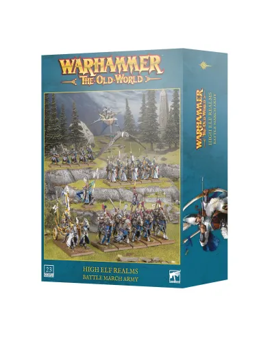 High Elf Realms: Battle March Army Warhammer The Old World