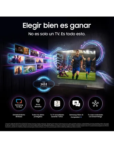 Samsung TQ65QN80HAUXXC: TV Neo QLED 65 4K 144 Hz Mini LED