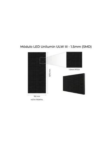 UNILUMIN UNI-ULWIII15M-B Modulo LED P1.5 de Sustitución para ULWIII