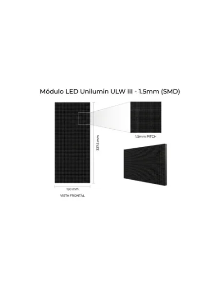 UNILUMIN UNI-ULWIII15M-B Modulo LED P1.5 de Sustitución para ULWIII