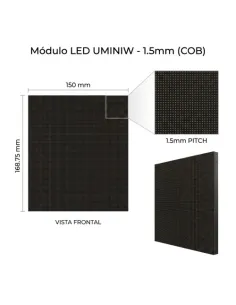 Unilumin UNI-UMINIW15M-B Módulo LED COB de 1,56 mm para Sustituir Cabinet UMini W1.5-1395378