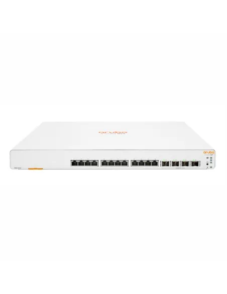 HPE Aruba JL805A Instant On 1960 12XGT 4SFP+ Conmutador Gestionable de 12 Puertos