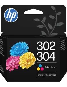 HP 302/304 Tricolor Cartucho de Tinta Original-1412864