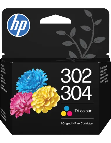 HP 302/304 Tricolor Cartucho de Tinta Original