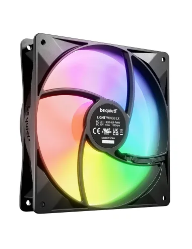 Ventilador be quiet! Light Wings LX 120mm PWM ARGB para PC