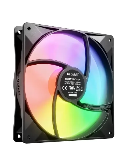 Ventilador be quiet! Light Wings LX 120mm PWM ARGB para PC