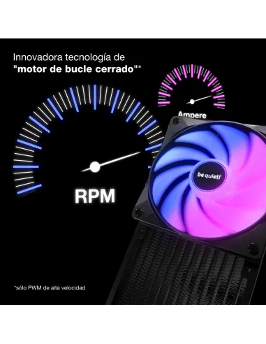 Ventilador be quiet! Light Wings LX 140mm PWM ARGB para PC