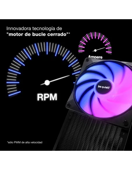Ventilador be quiet! Light Wings LX 140mm PWM ARGB para PC