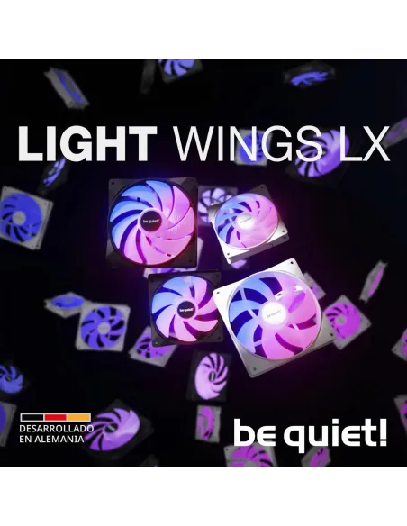 Ventilador be quiet! Light Wings LX 120mm PWM ARGB para PC