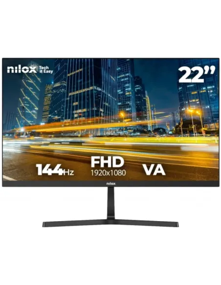 NILOX NXM22FHD14401 Monitor 22" Full HD VA 144 Hz VGA HDMI