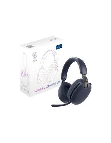 MSI Maestro 500 Wireless Navy: auriculares ANC inalámbricos