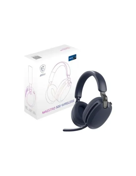 MSI Maestro 500 Wireless Navy: auriculares ANC inalámbricos