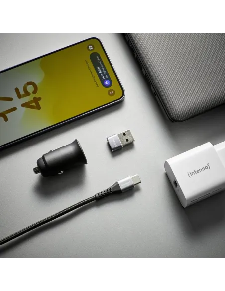 Intenso MIX480 Kit de 3 Adaptadores USB 2.0 en color gris
