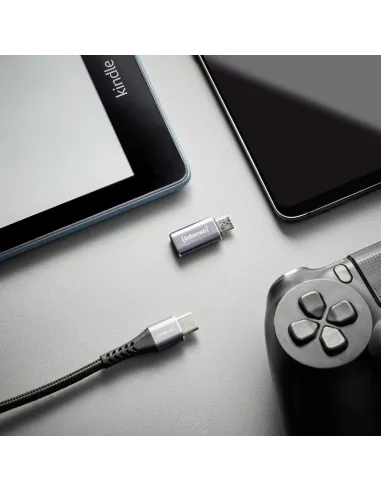 Intenso MIX480 Kit de 3 Adaptadores USB 2.0 en color gris