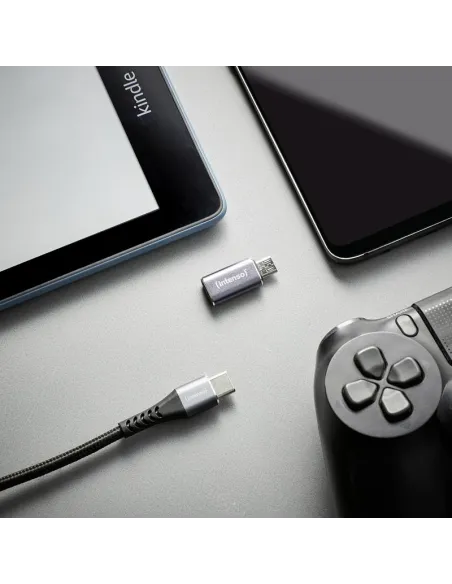 Intenso MIX480 Kit de 3 Adaptadores USB 2.0 en color gris
