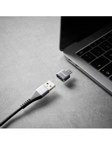 Intenso MIX480 Kit de 3 Adaptadores USB 2.0 en color gris