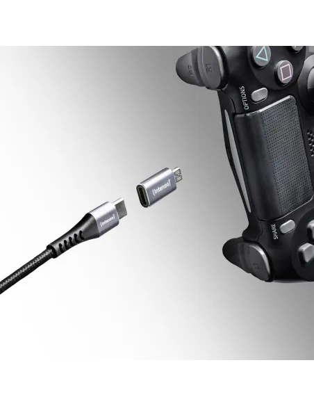 Intenso MIX480 Kit de 3 Adaptadores USB 2.0 en color gris